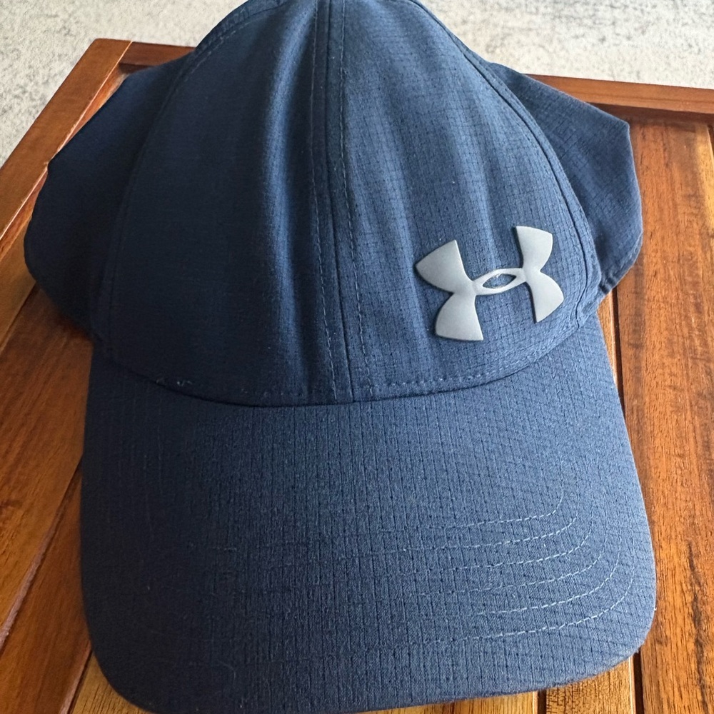 Under Armour Dark Blue Performance Hat L/XL